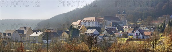 Panorama Plankstetten with Benedictine Abbey
