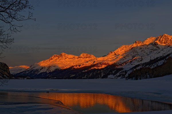 Alpine glow