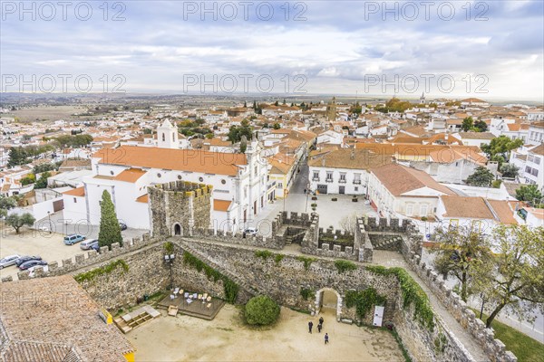 Cityscape with castel