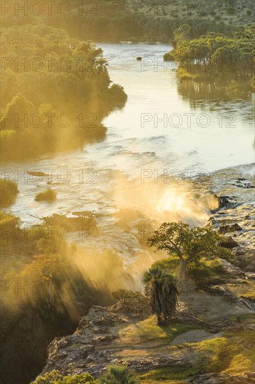 Epupa Falls at Sunrise