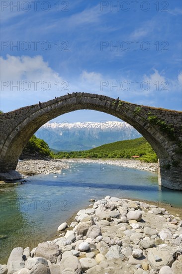 Ottoman stone arch bridge Ura e Kadiut