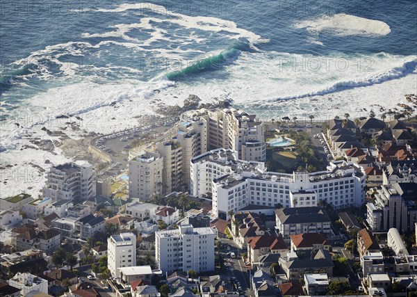 View from Signal Hill to Cape Town Sea Point-Bantry Bay