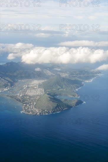 Hanauma Bay and Hanauma Crater