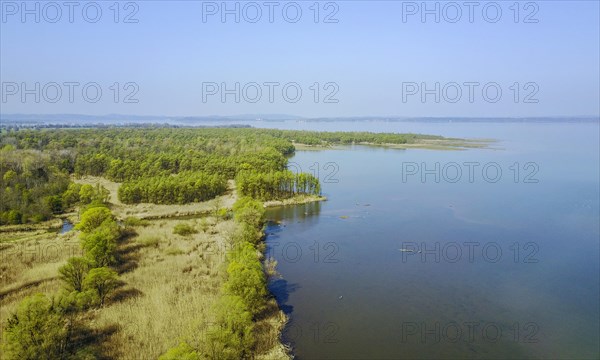 The river mouth of the Tyrolean Ache into the Chiemsee