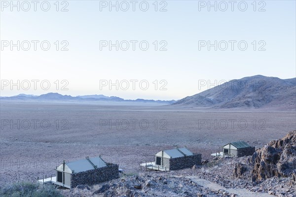 Luxury tents in the Namib Desert