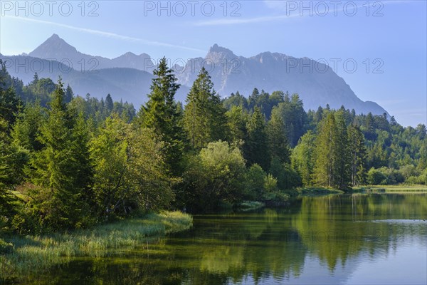 Isar reservoir Krun