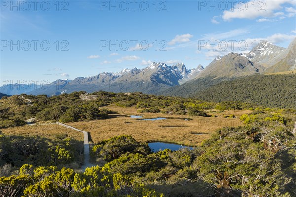 View of Little Mountain Lake and Ailsa Mountains