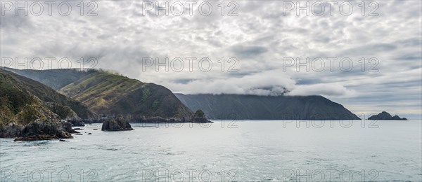 Coast on the sea