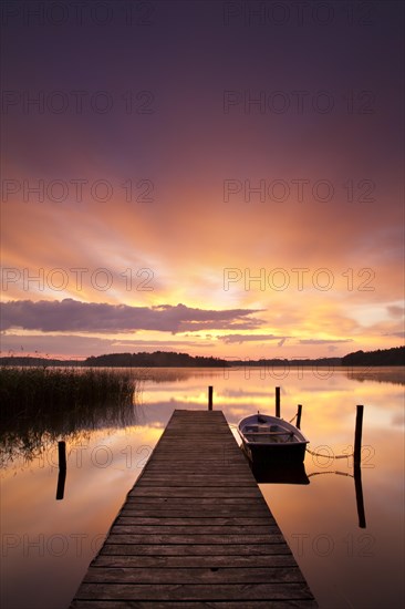 Sunrise at Lake Rheinberger