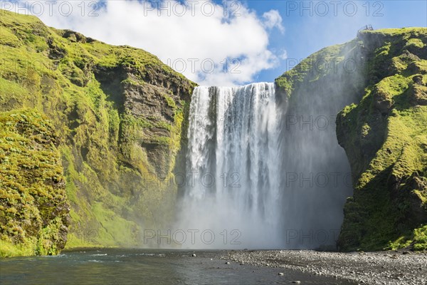 Waterfall Skogafoss