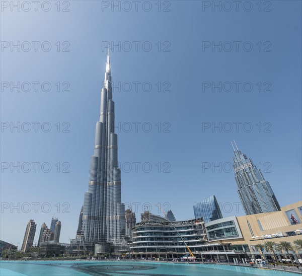 Burj Khalifa and skyscrapers