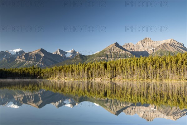 Herbert Lake with morning atmosphere