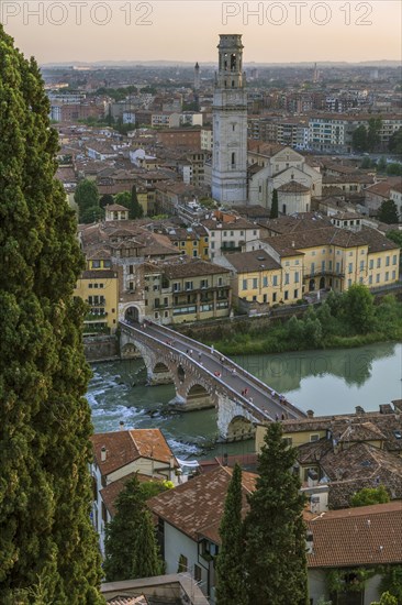Panoramic view from the hill of San Pietro
