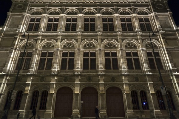 Facade of Vienna State Opera