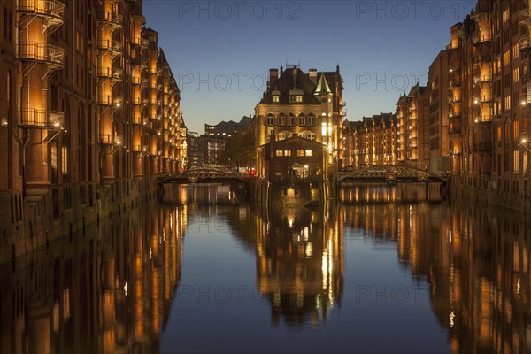 Wasserschlosschen at dusk