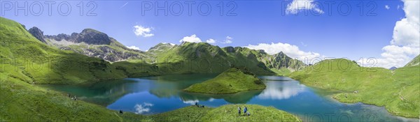 Schrecksee with Allgau mountains