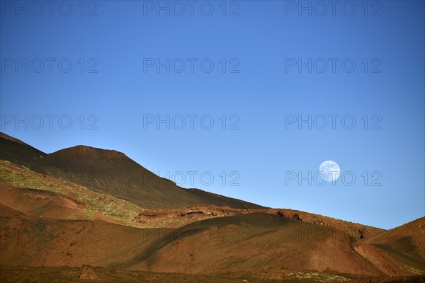 Moonrise above Pico Viejo