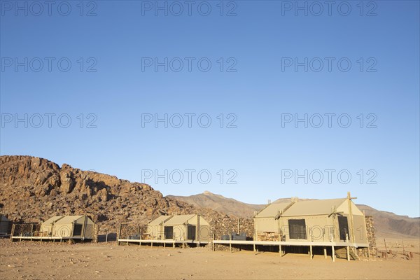 Luxury tents in the Namib Desert