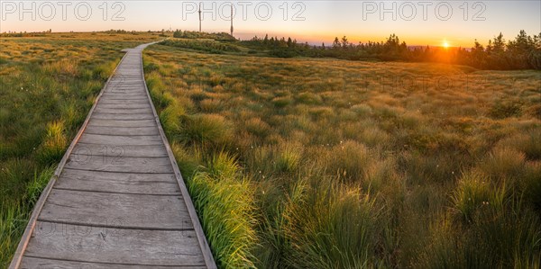 Hornisgrinde at sunrise