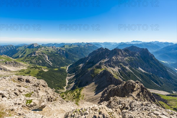 Rocky mountain landscape