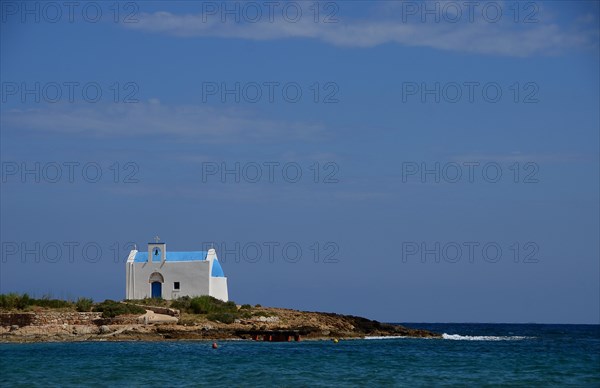 Small chapel on a small offshore island