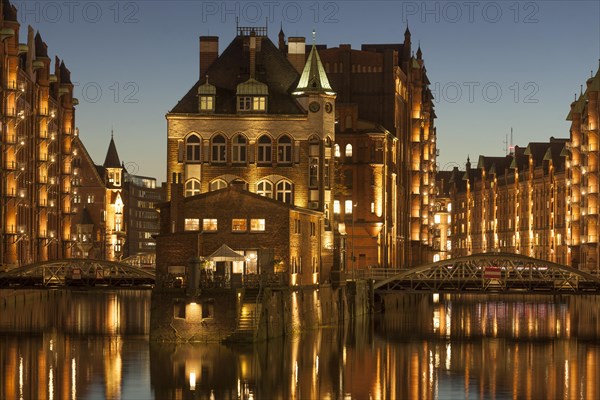 Wasserschlosschen at dusk