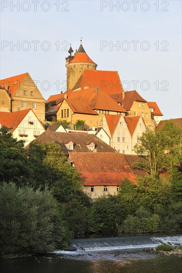 Cityscape of Besigheim an der Enz with Schochenturm