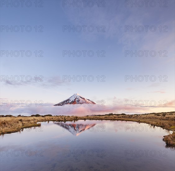 Reflection in Pouakai Tarn lake