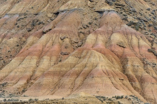 Eroded rocks