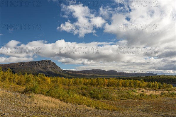 Autumn in Stora Sjofallet National Park