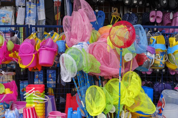 Sale of beach utensils for children