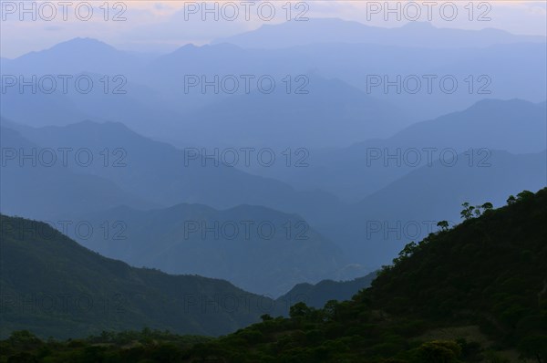Mountain ranges of the Cordillera Oriental