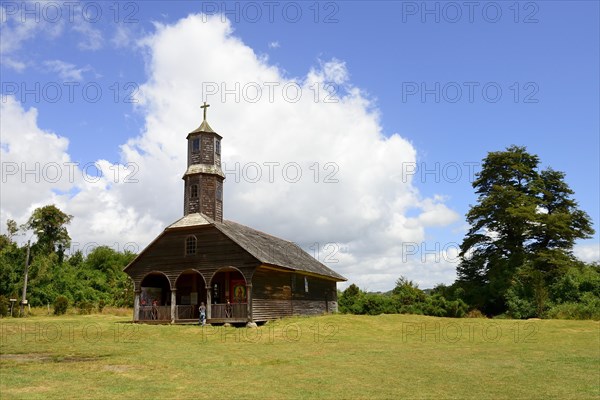 Wooden church Iglesia San Antonio de Colo