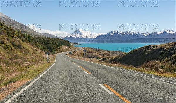 Road to Mount Cook