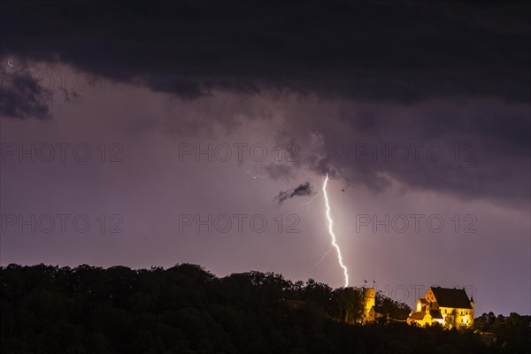 Thunderstorm over Mindelburg