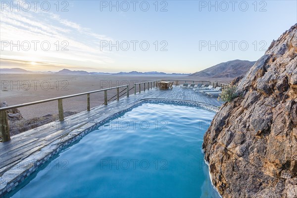 Pool on the mountain