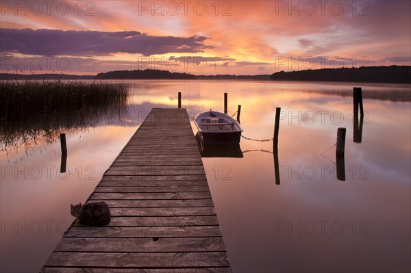 Sunrise at Lake Rheinberger