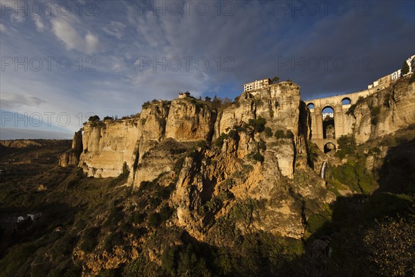 Ronda with bridge Puente Nuevo