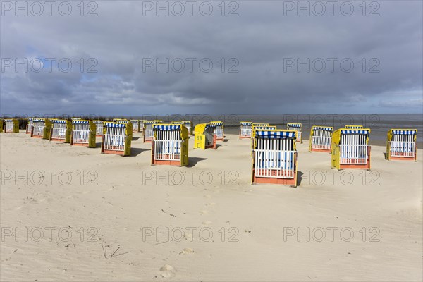 Dark clouds over the North Sea