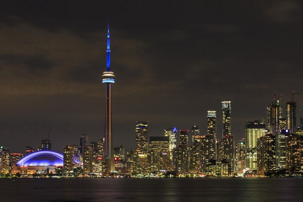 Skyline at night