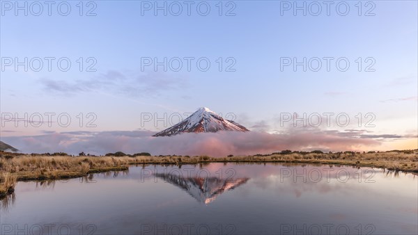 Reflection in Pouakai Tarn lake