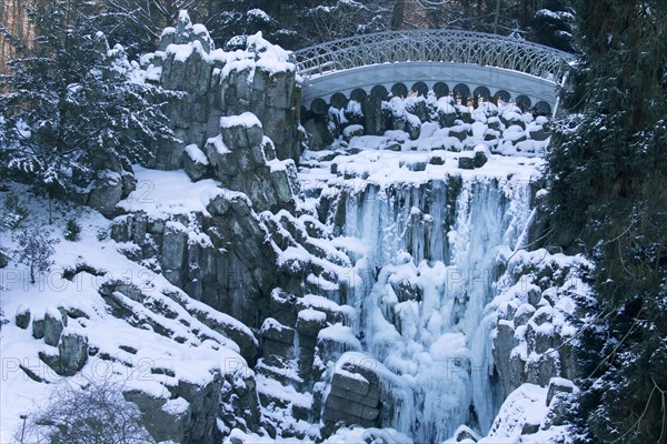 Devil's Bridge during winter
