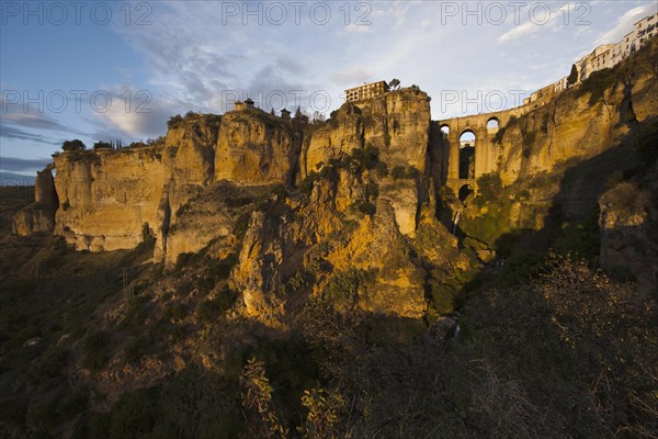 Ronda with bridge Puente Nuevo