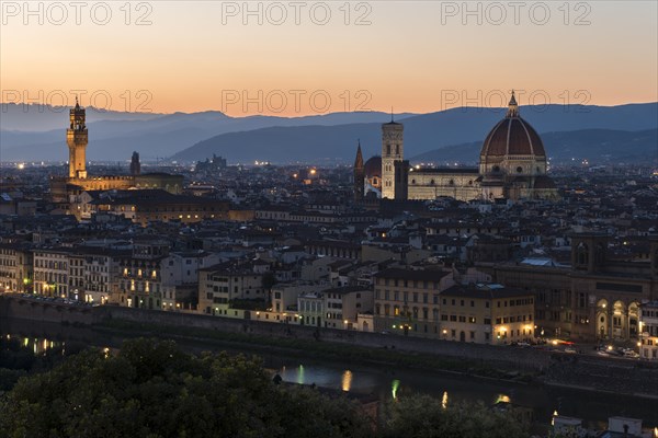 Panoramic view from Piazzale Michelangelo