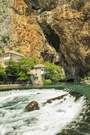 Historical Dervish monastery of Blagaj Tekke