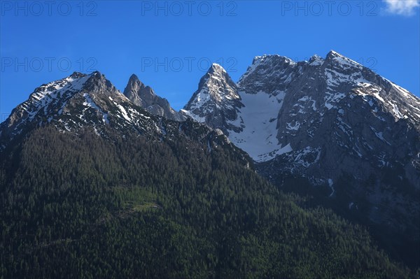 Mountain massif Hochkalter