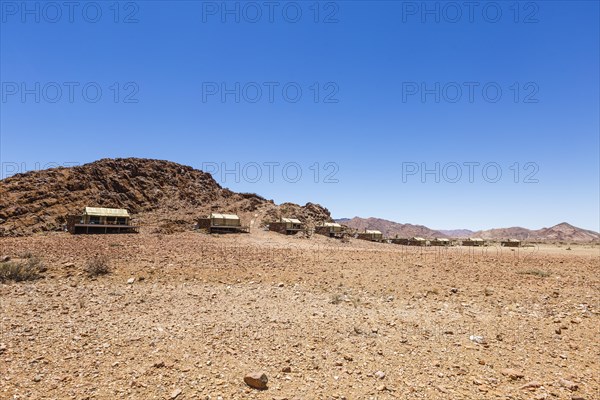 Luxury tents in the Namib Desert