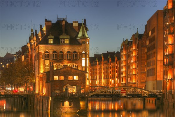 Wasserschlosschen at dusk