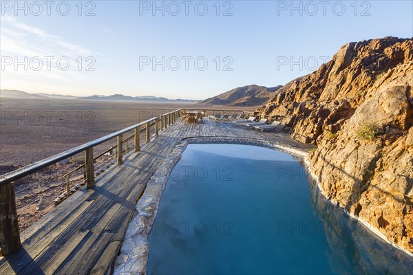 Pool on the mountain