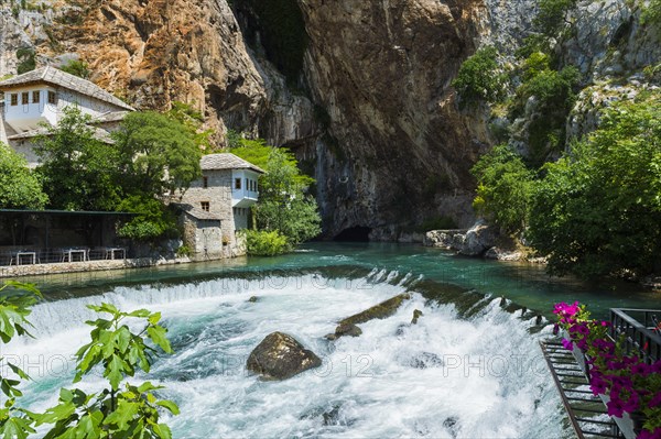 Historical Dervish monastery of Blagaj Tekke